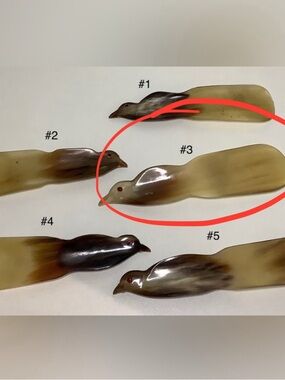NEW vintage SPARROW shoe horns #3